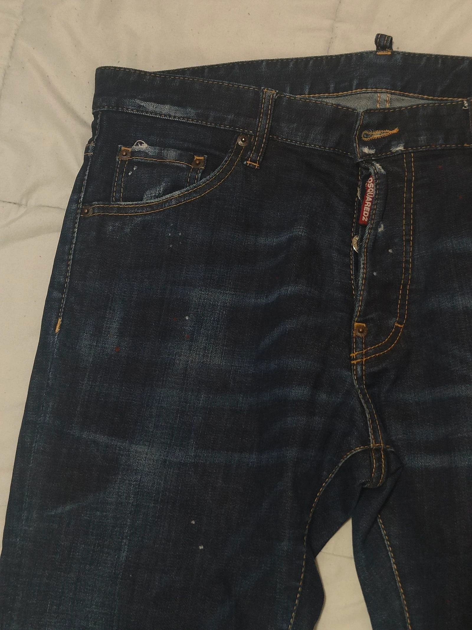 Jean Dsquared2 Cool Guy Efeito Paint Splatter Tamanho 44 FR (50 Itália) – photo 2